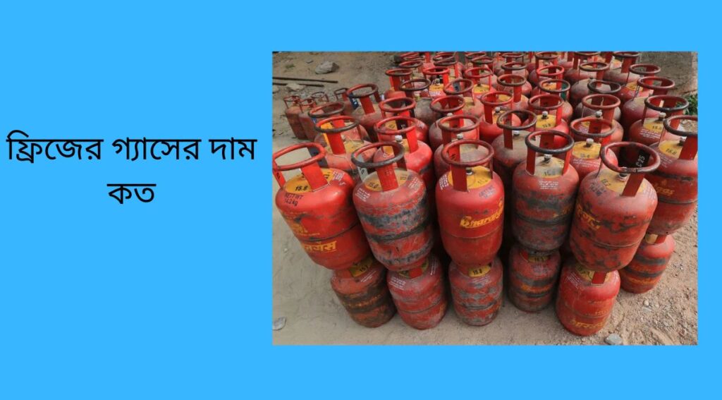 ফ্রিজের গ্যাসের দাম কত