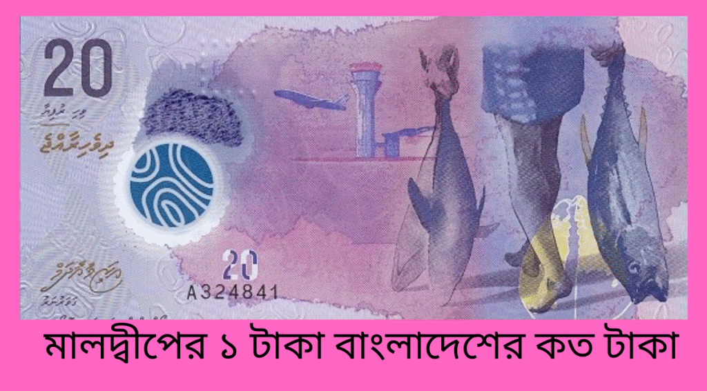 মালদ্বীপের ১ টাকা বাংলাদেশের কত টাকা