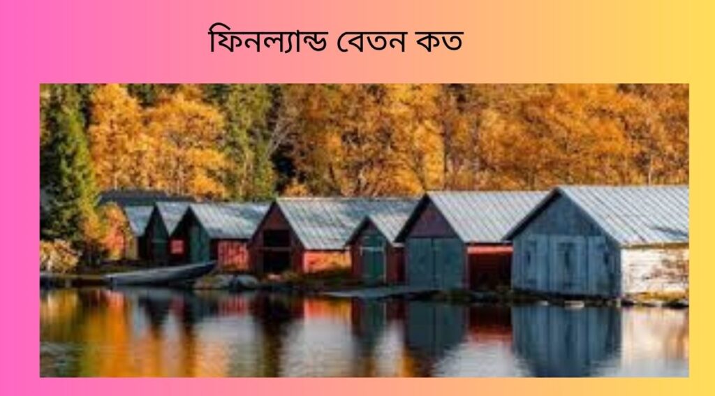 ফিনল্যান্ড বেতন কত